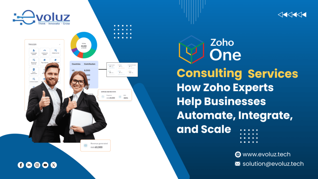 zoho one consulting services